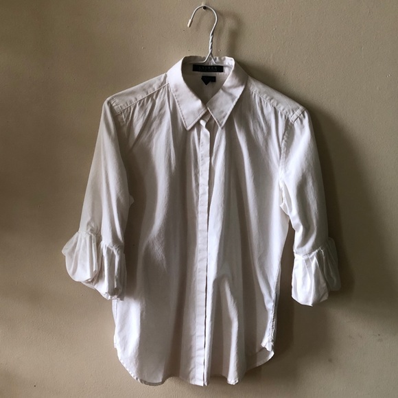 Ralph Lauren 3/4 puff sleeve blouse - Picture 7 of 7